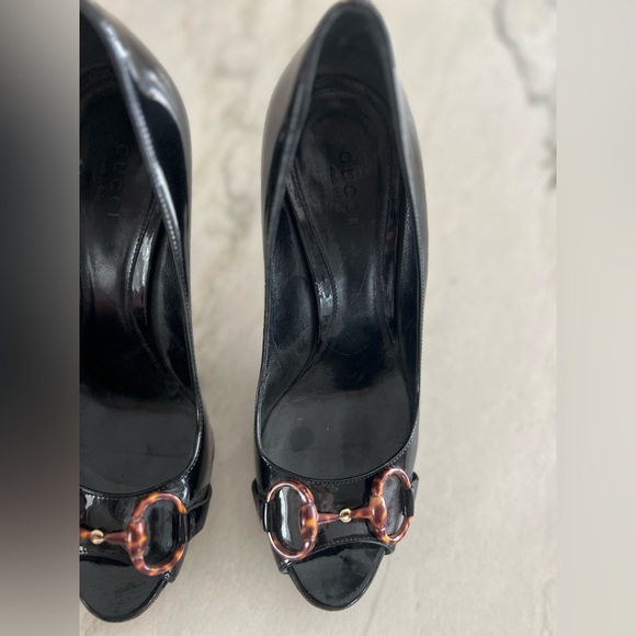 Gucci Black Patent Stilettos - Picture 5 of 5